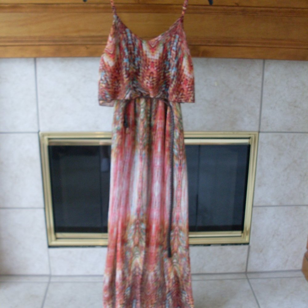 Summertime Spaghetti Strap Maxi Dress